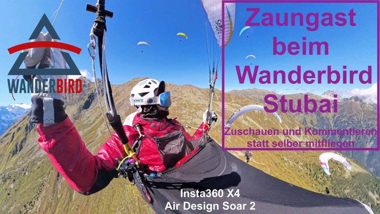 Als Zaungast beim Wanderbird Stubai || Air Design Soar 2