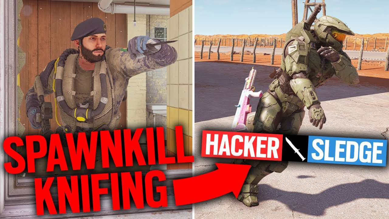 LONG RANGE KNIFE CHEATS ARE BACK IN SIEGE
