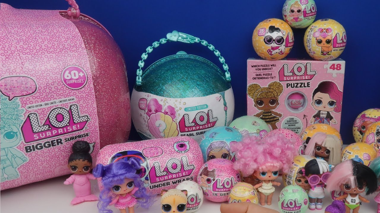 #LolSürpriz Challenge! Charm Fizz vs LOL SURPRISE UNDER WRAPS! Baby Doll! Bidünya Oyuncak