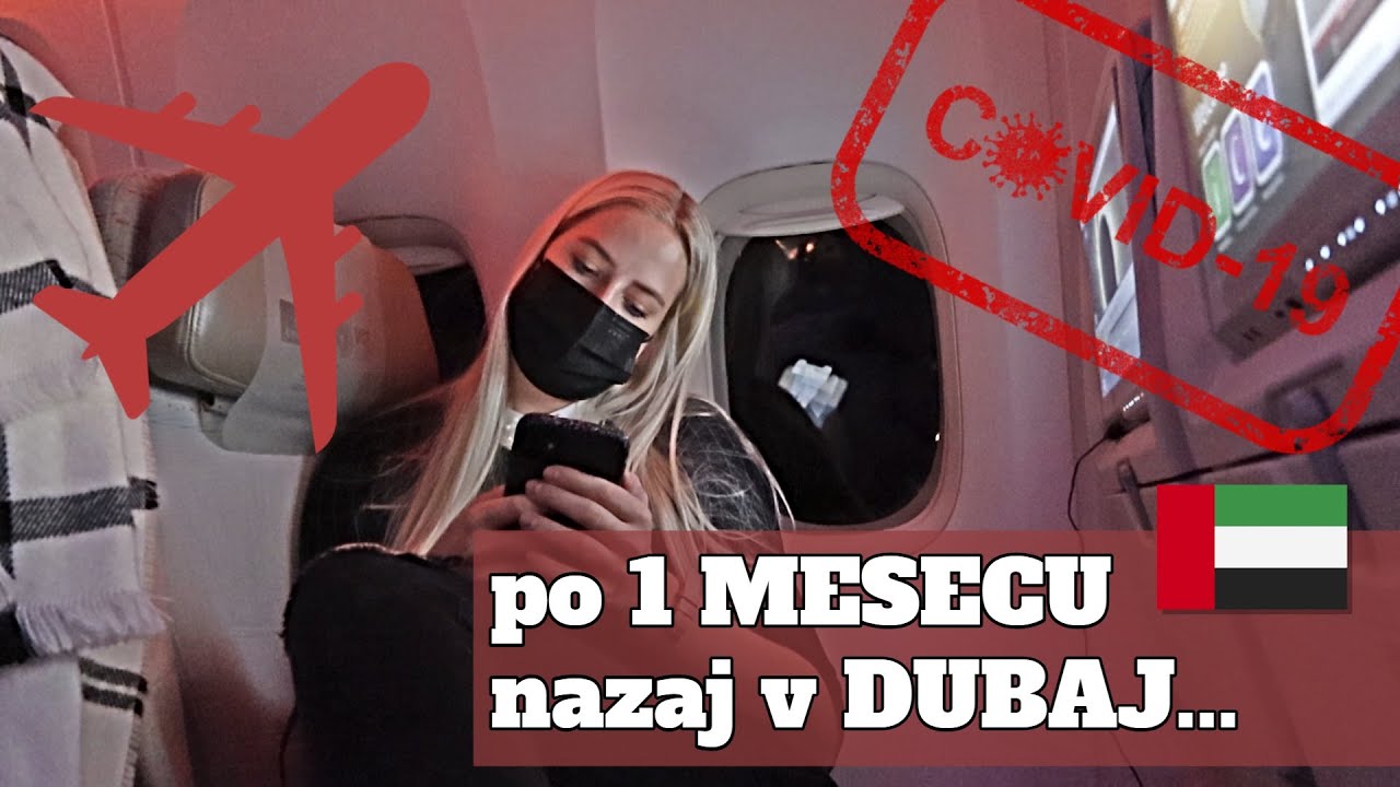 COVID test in potovanje nazaj v DUBAJ! Vlog #27 LucyTIME