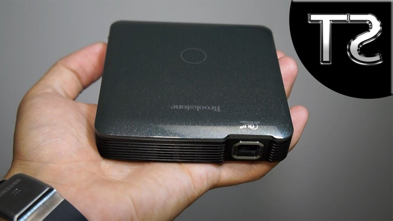 Mini Led Proyector!  (brookstone pocket projector)