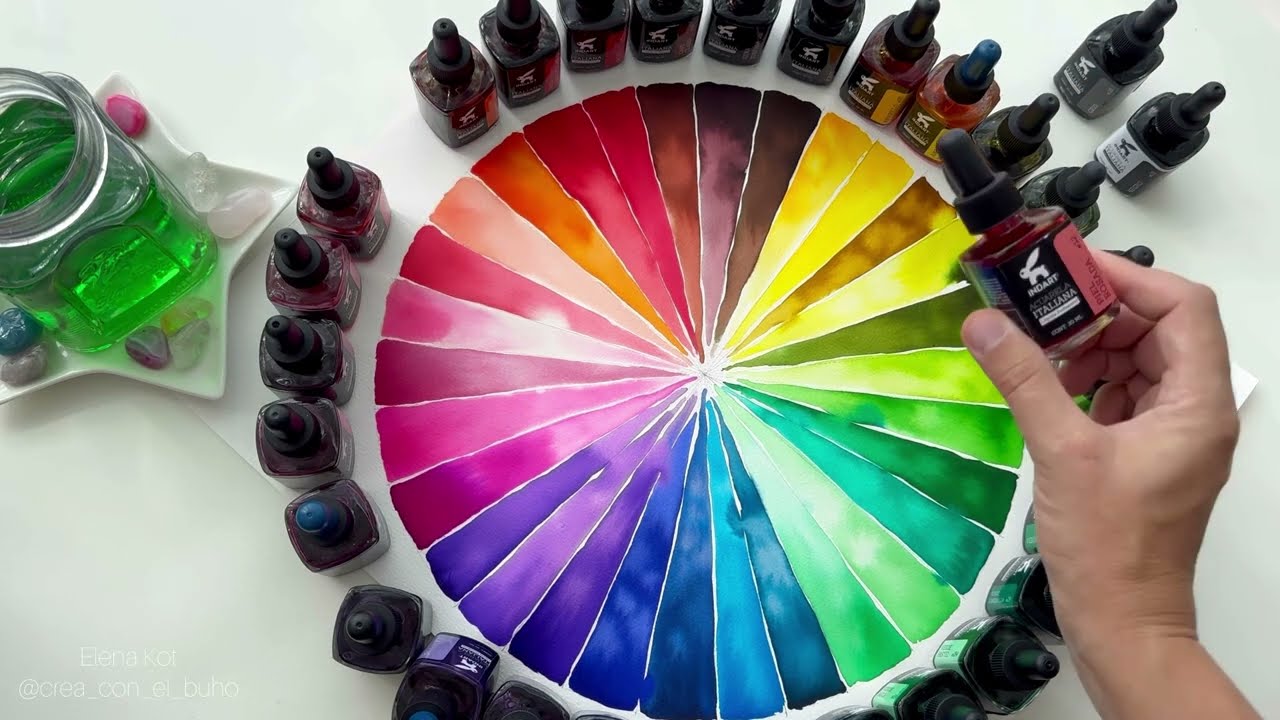 Acuarela líquida Indart. TODOS LOS COLORES!