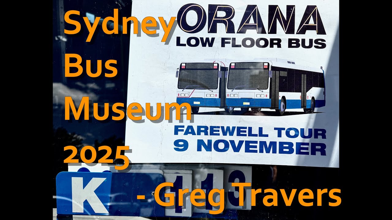 Sydney Bus Museum Orana Farewell Tour 9 November 2025 with Scania L113 & Volvo B10BLE, see and ride.