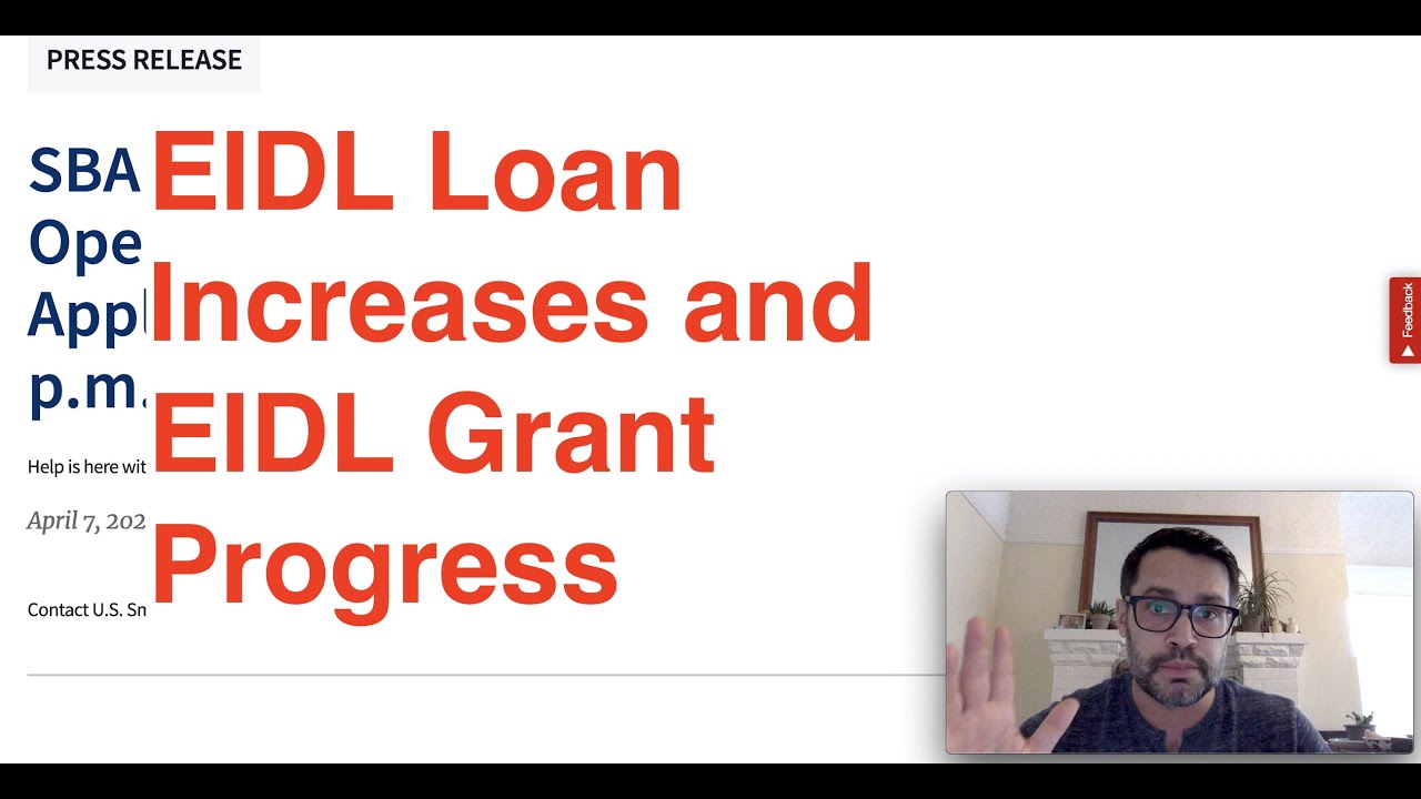 Latest EIDL Loan Increase and EIDL Grant Info | Sunday April 11