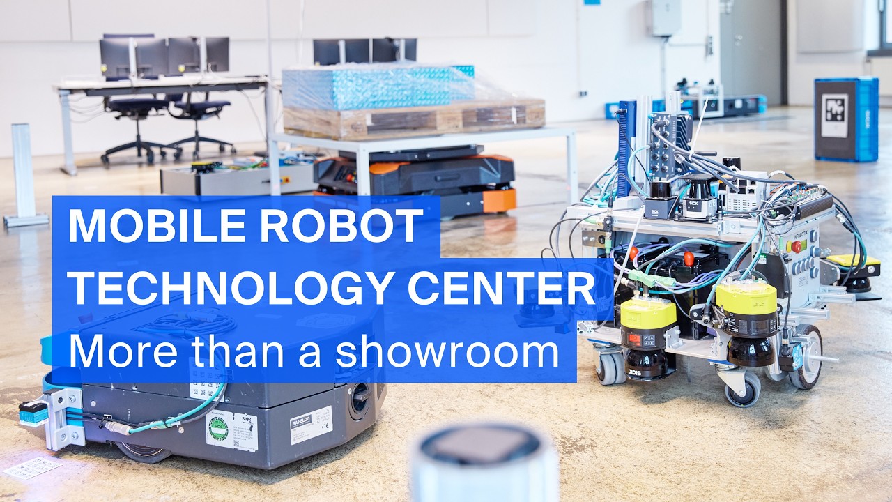 Mobile Robot Technology Center (MRTC) - Experience Mobile Robot Solutions from SICK