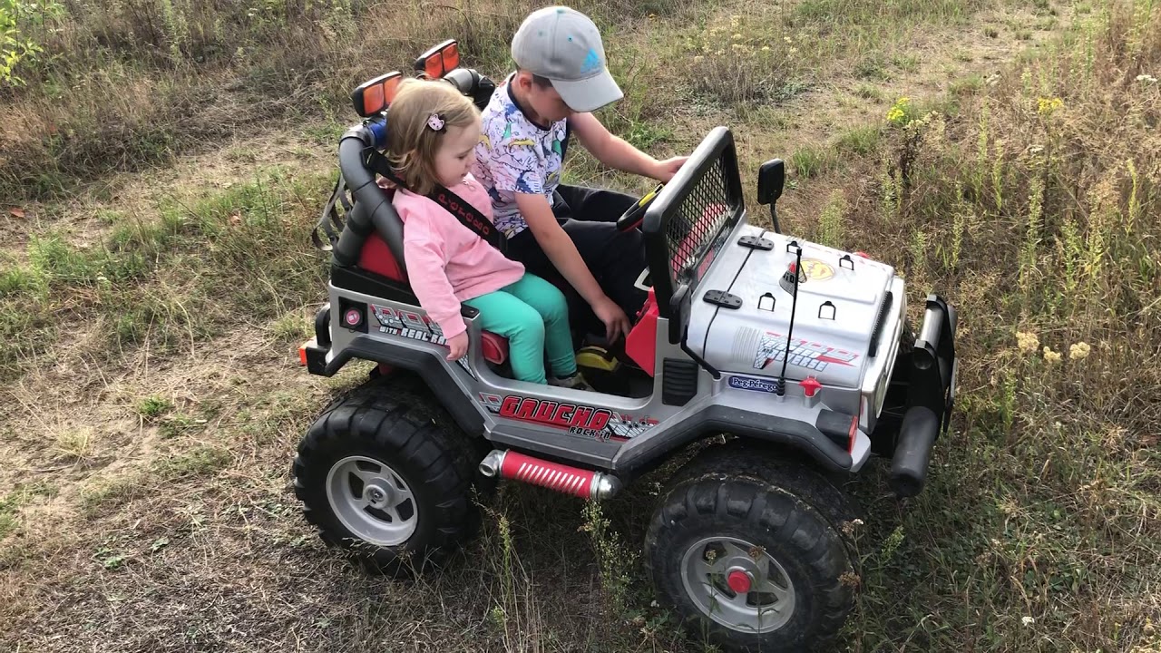 Peg Perego Gaucho 12V - płynny start bez szarpania