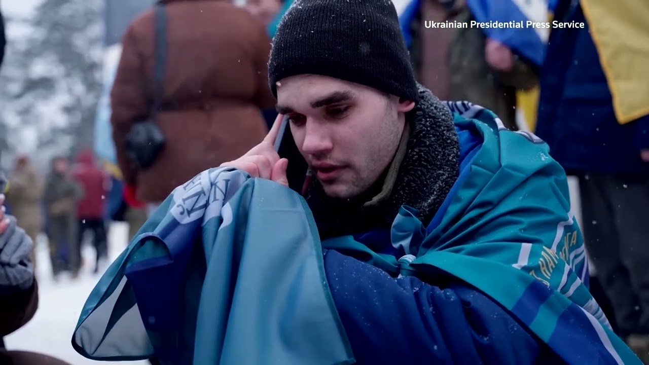 Russia and Ukraine swap prisoners