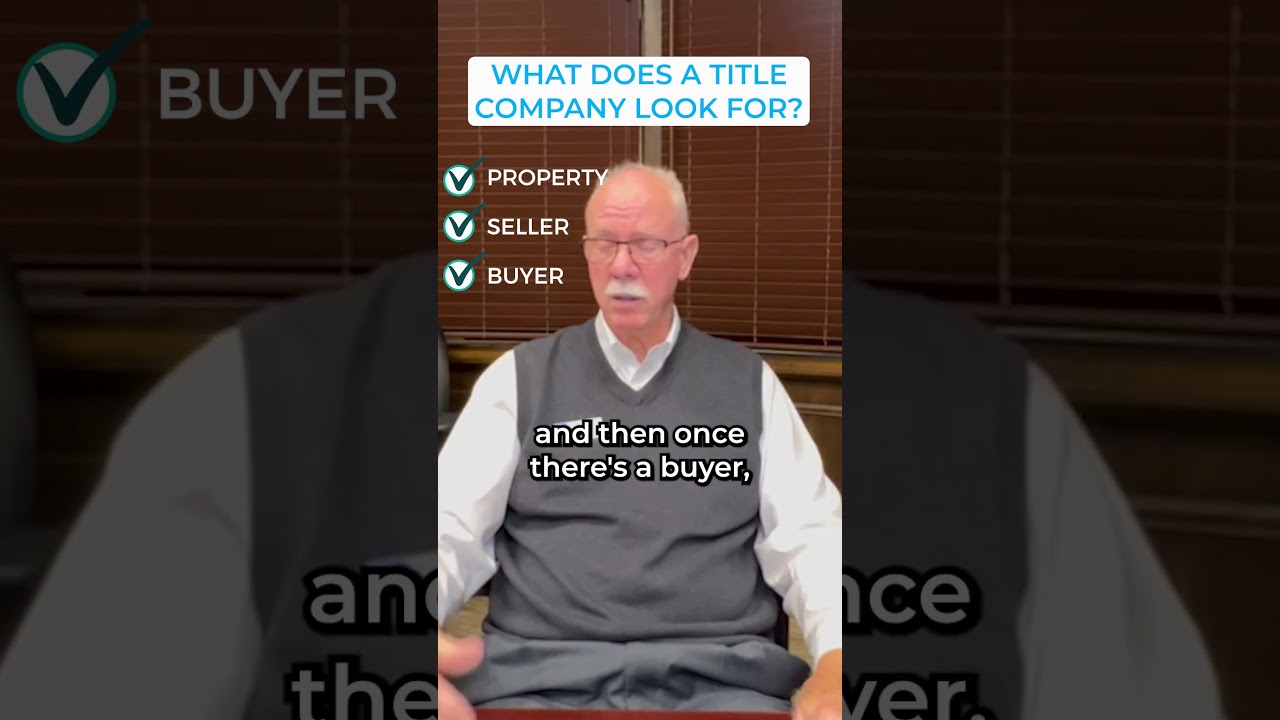 1 - What does a Title Company look for during a title search?  #cbnewark #coldwellbanker #business