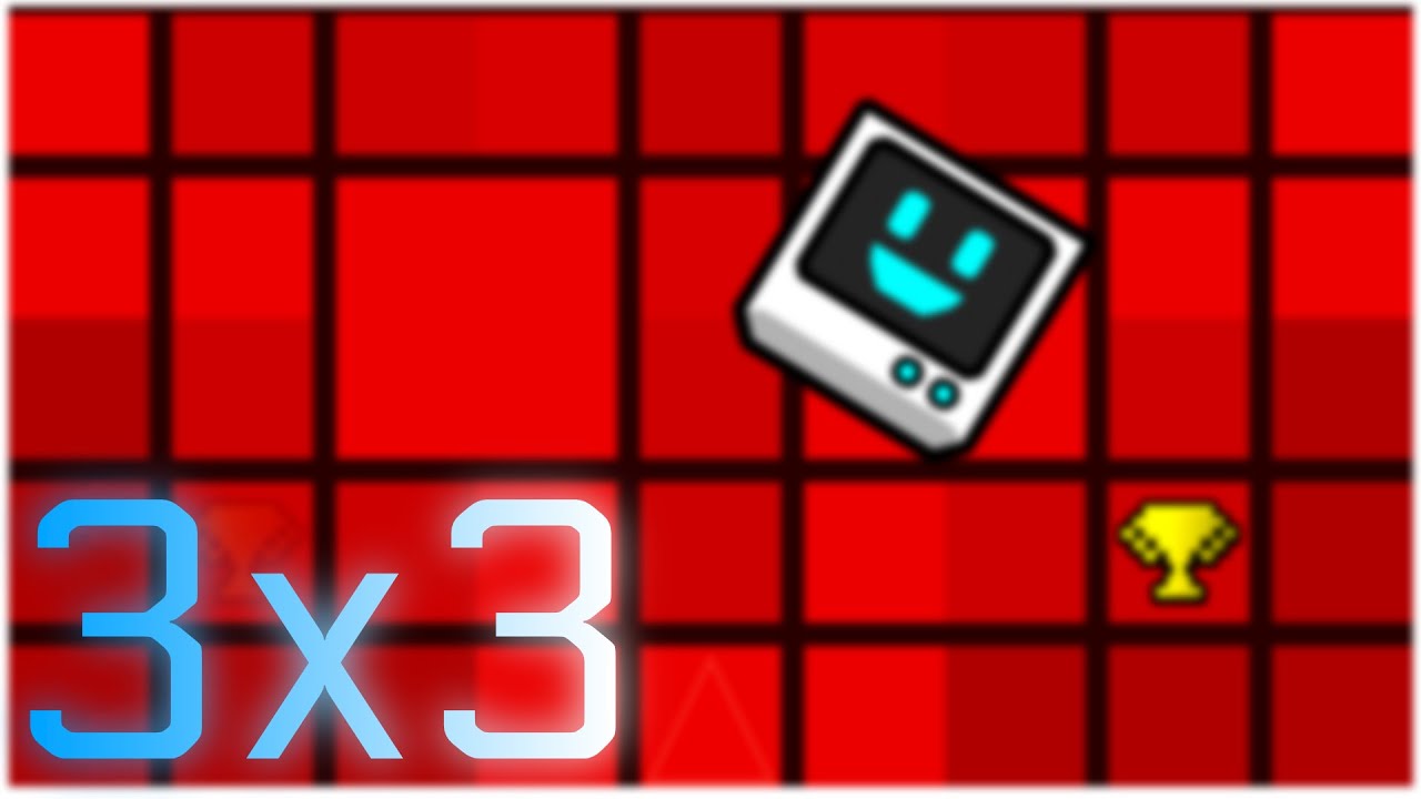 Geometry Dash // 3x3 by TestFiles (Extreme Demon Platformer)