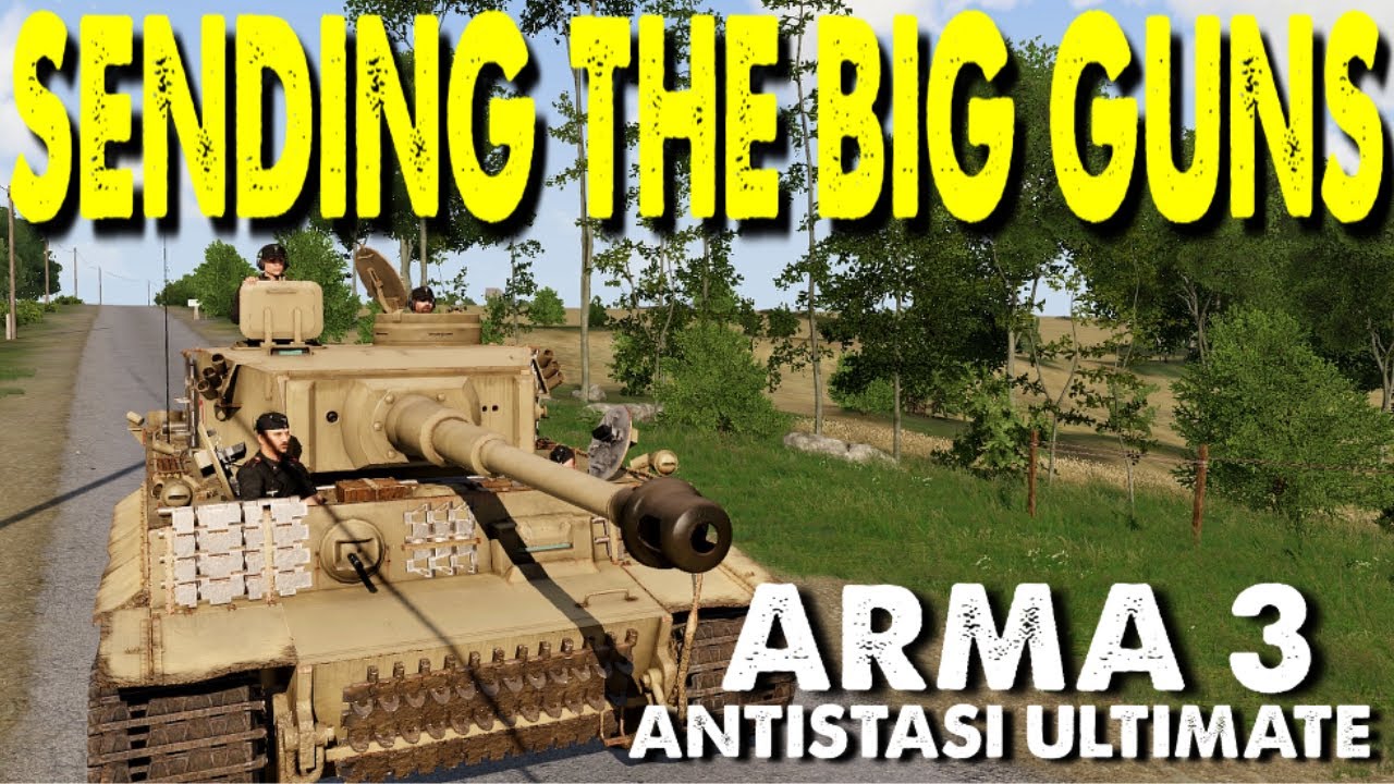 How To Correctly Deal With A Tiger Tank! | Arma 3 Antistasi Ultimate S2 Ep8