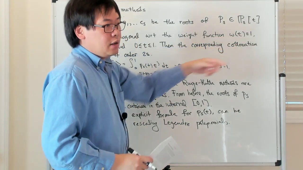 Gauss-Legendre method as a collocation method
