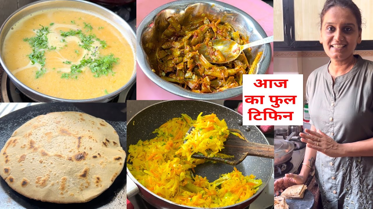 Aaj bhai ke liye full Healthy Tiffin