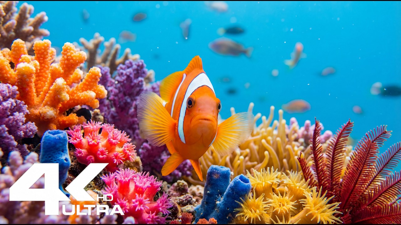 Half Hours of Peaceful Underwater Calm | Seahorse Reef Ambience