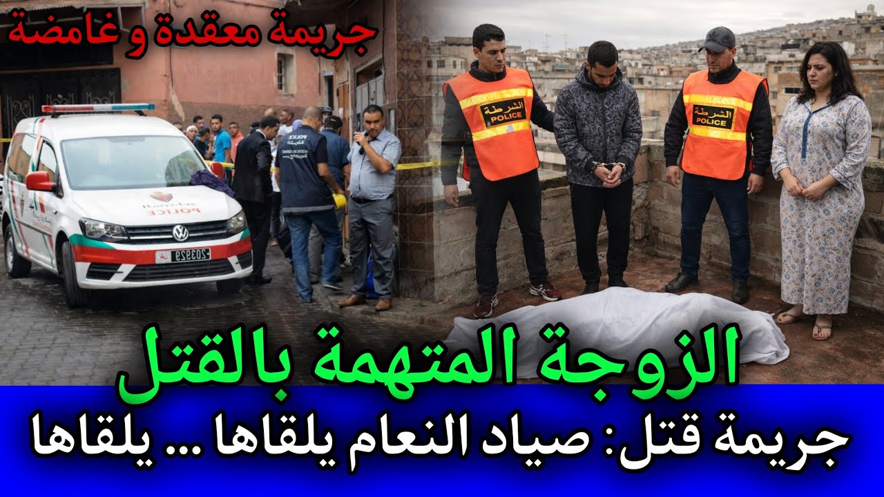 الحلقة: 544 | الزوجة المتهمة بالقـ ـتل ... صياد النعام يلقاها يلقاها ,قصص بوليسية مغربية.