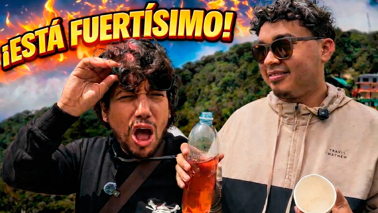 Probando CHAPARRO en el lugar más alto de El Salvador