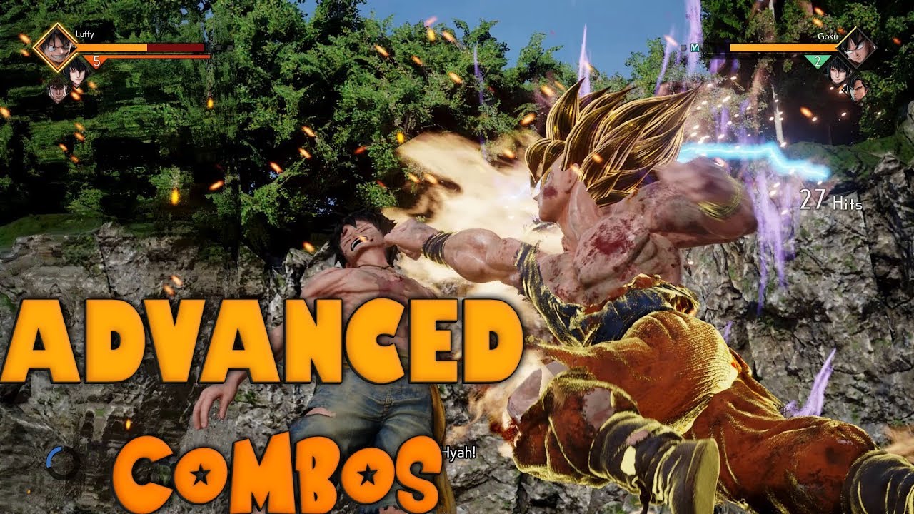 Jump Force Goku Combo Guide [ %80 Damage]