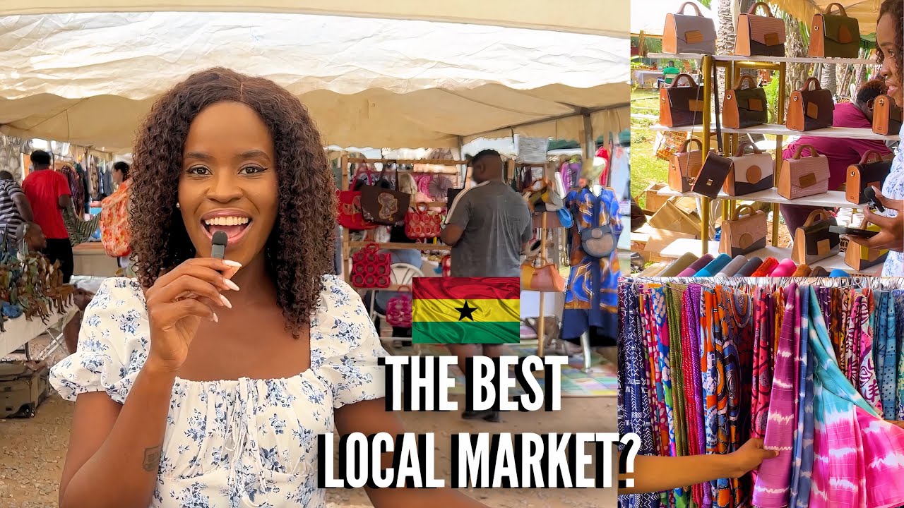 IS THIS THE BEST LOCAL MARKET TO SHOP FOR GHANA MADE PRODUCTS IN GHANA?  | LIVING IN GHANA