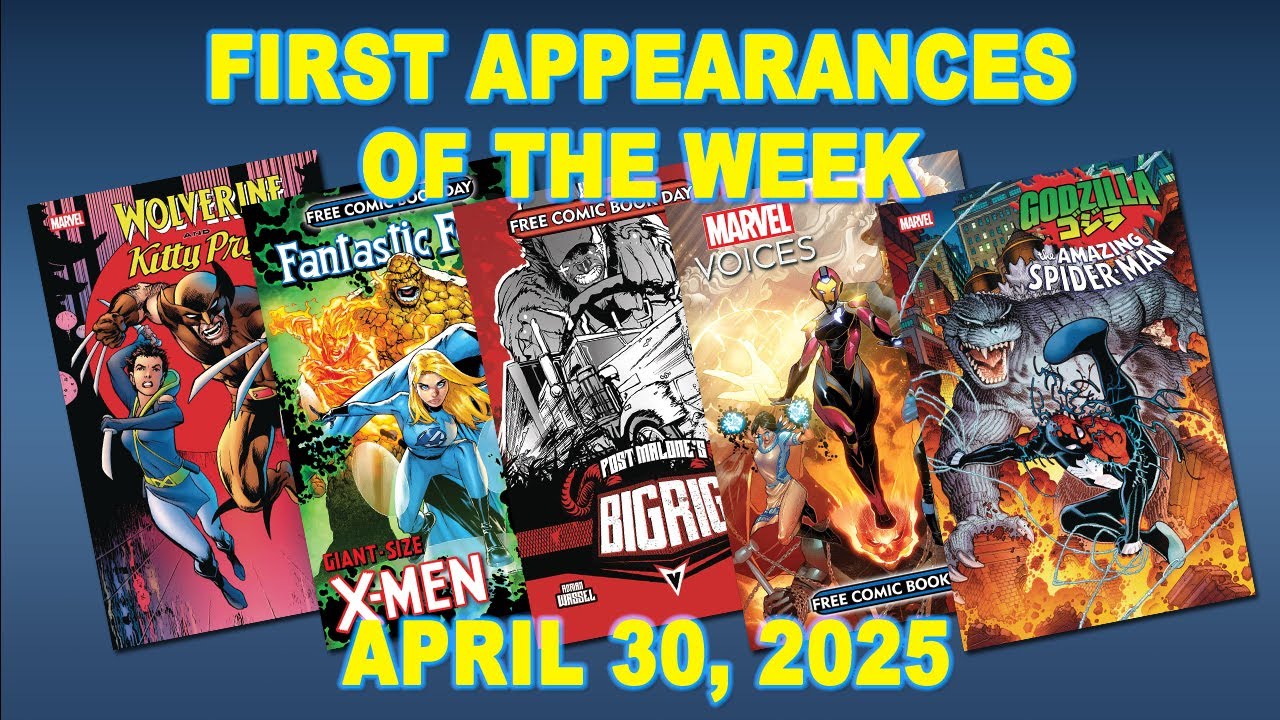 First Appearances of the Week: April 30, 2025
