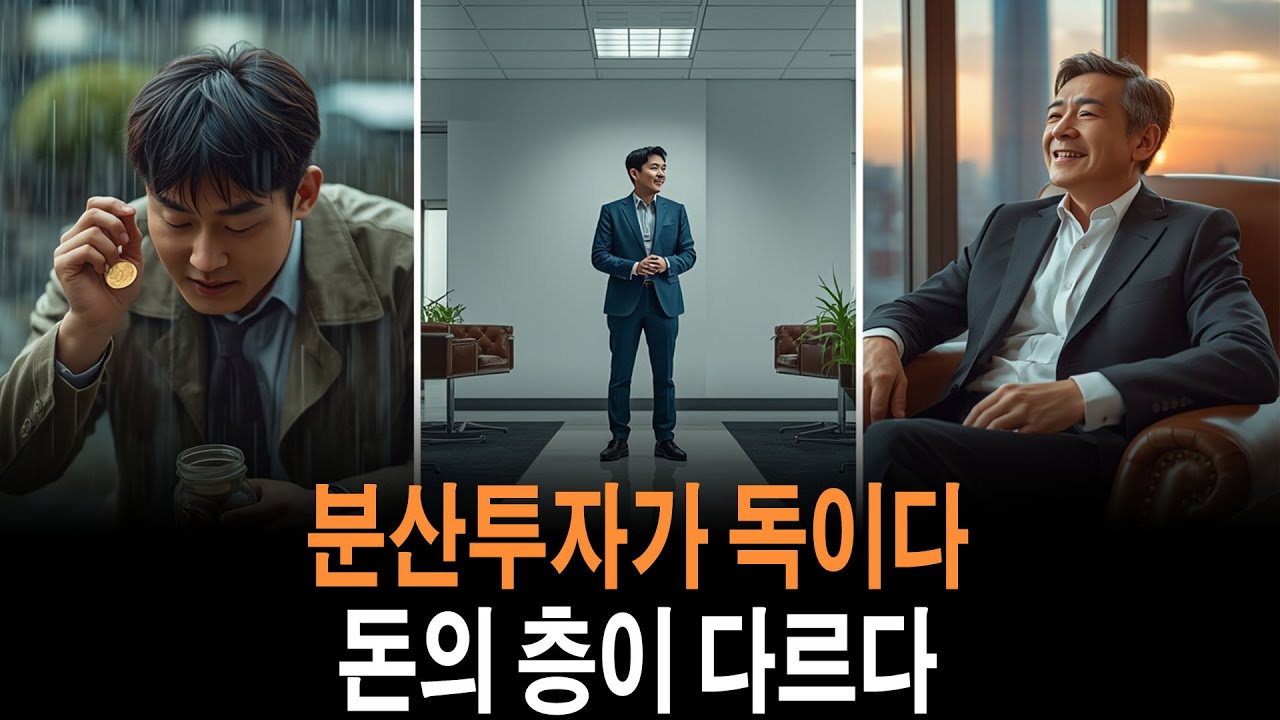 분산투자와 장기투자가 망치는 사람들 자산 규모별 돈의 3층 법칙