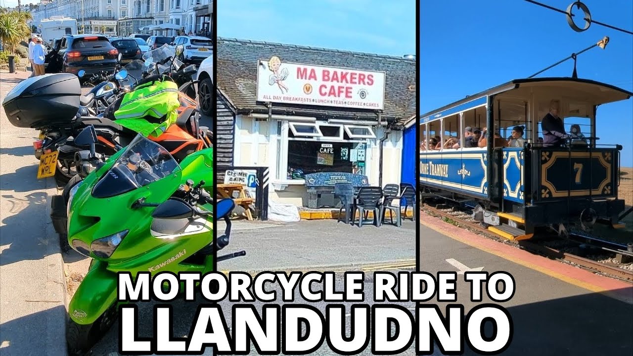 Motorcycle Ride To LLANDUDNO, Monday 25th August 2025