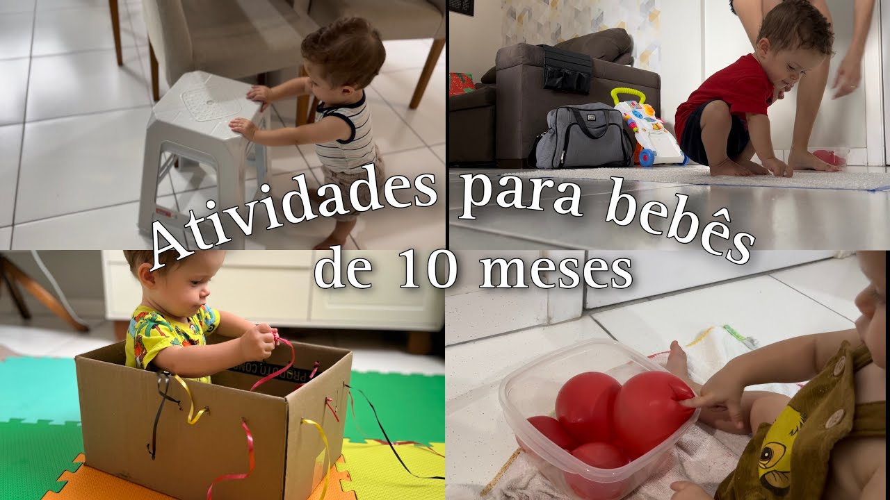 ATIVIDADES PARA BEBÊS DE 10 MESES | Ana Paula de Costa
