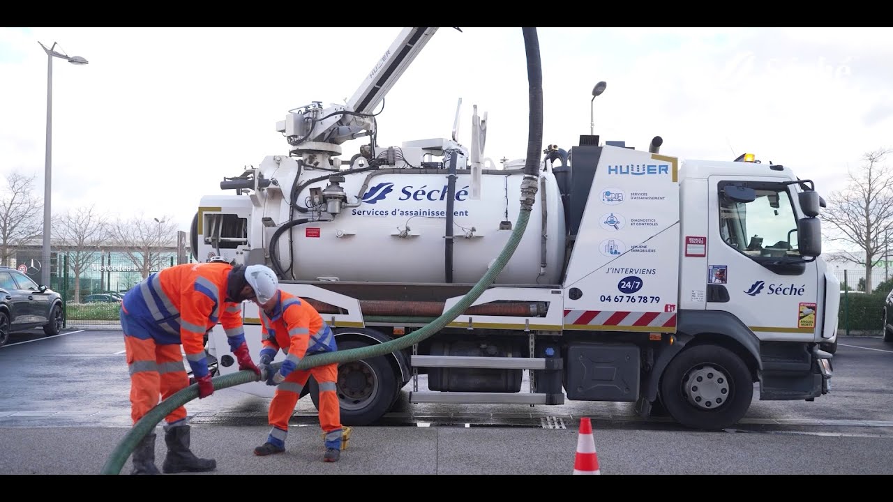 💧 Séché Assainissement: ¡expertos a tu lado, 24 horas al día, 7 días a la semana! 🔧🌍