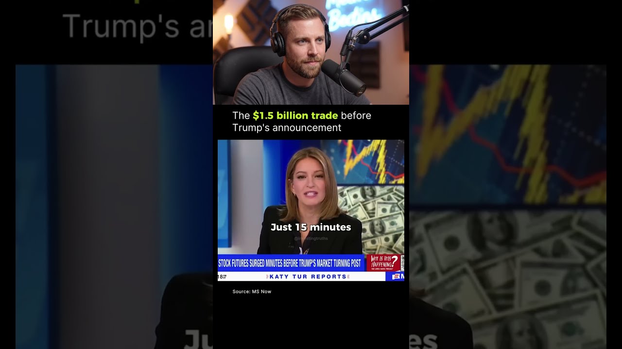 The Suspicious $1.5 BILLION Trade Before Trump's Announcement 🚨