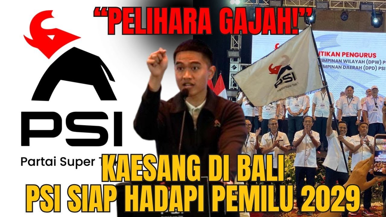 Kaesang Siap Lawan Dominasi Politik di Bali: “Saatnya Pelihara Gajah!” - GEMA BALI
