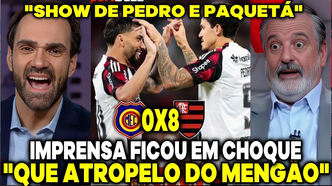 IMPRENSA EM CHOQUE - MADUREIRA 0X8 FLAMENGO - POS JOGO 