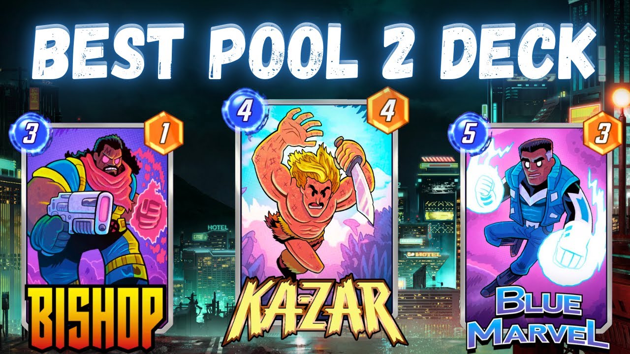 Pool 2 KaZoo Deck ! Great Beginner Deck Marvel Snap