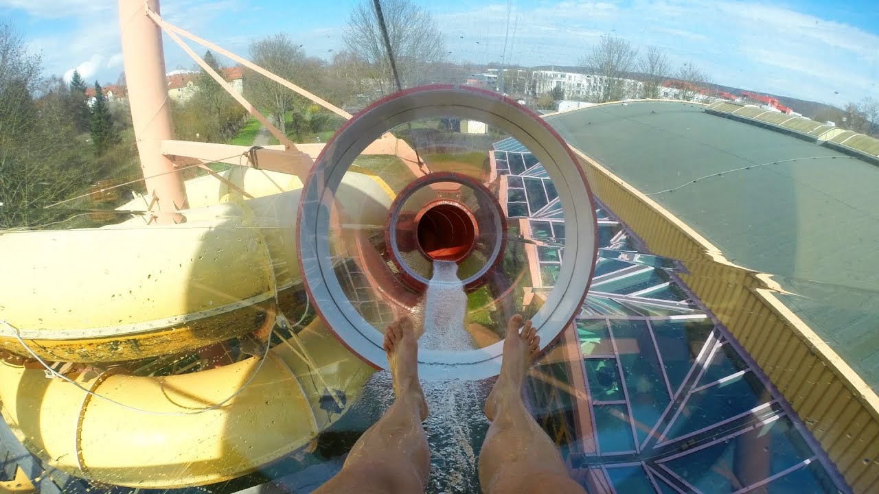 Turborutsche :: Speed-Rutsche mit Glasr&ouml;hre | Badeparadies Eiswiese G&ouml;ttingen