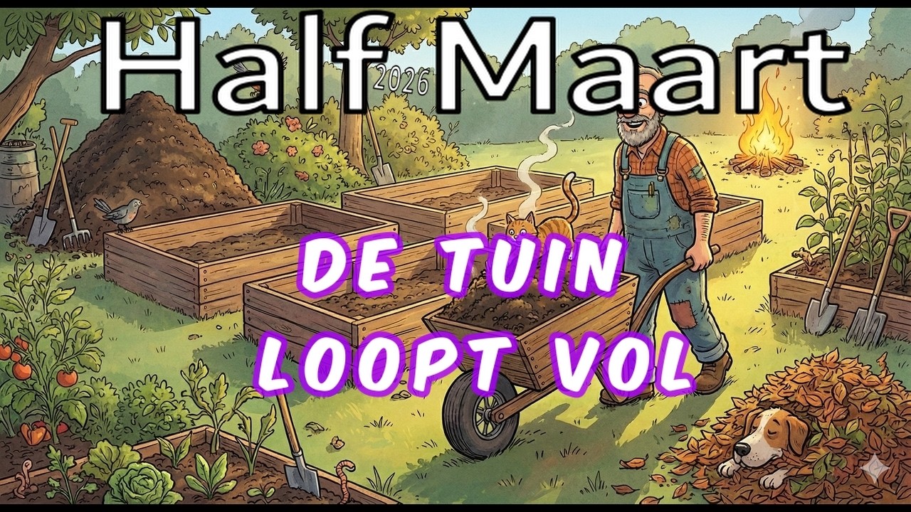 Tuinagenda Half Maart - Vliegende seizoenstart
