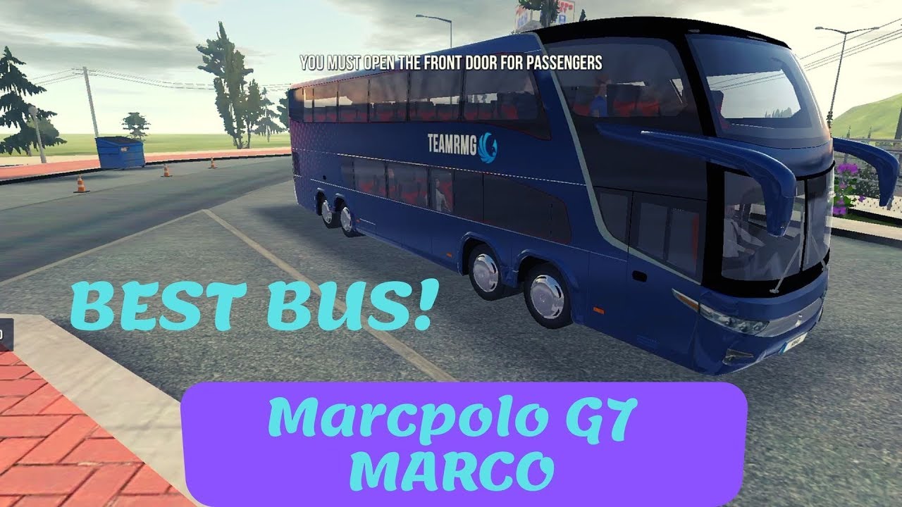 Bus Simulator : Ultimate | Best Bus Marcpolo G7 MARCO! | iOS / Android Mobile Gameplay