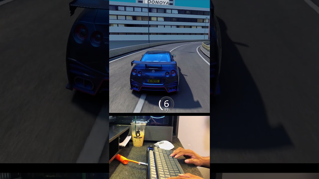 Track On 🛣️ #DOMV8 #shorts #simracing #assettocora