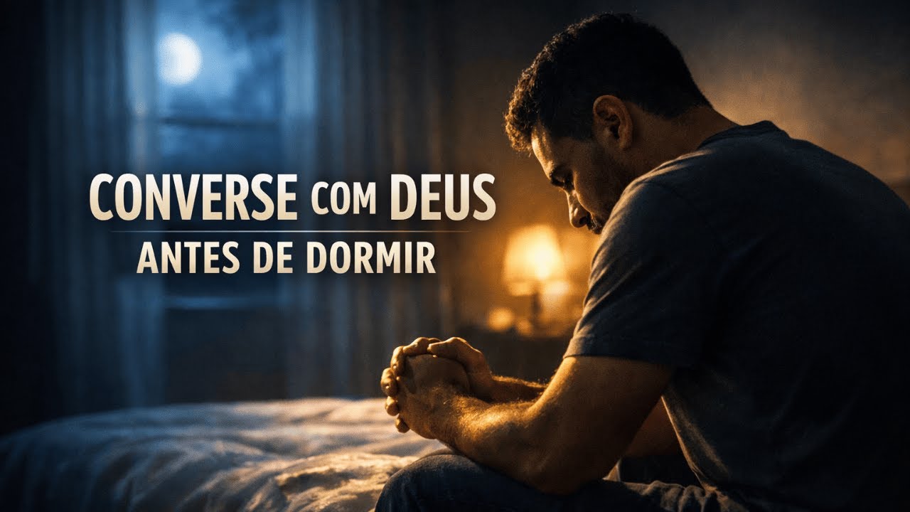 CONVERSE COM DEUS ANTES DE DORMIR | Oração Calma Para Descansar a Alma