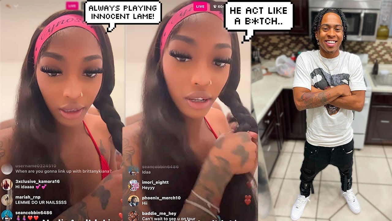 IDA ON IG LIVE STATING “ELI ALWAYS PLAYS INNOCENT LIKE A FEMALE AND GO LIVE TALKING ABOUT ME..”💔🥺