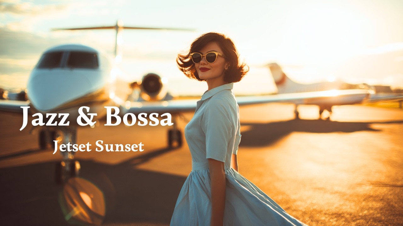 60s Jazz & Bossa Nova | Jetset Sunset &ndash; Elegant Cafe Jazz for Relaxing, Travel Mood & Quiet Evenings