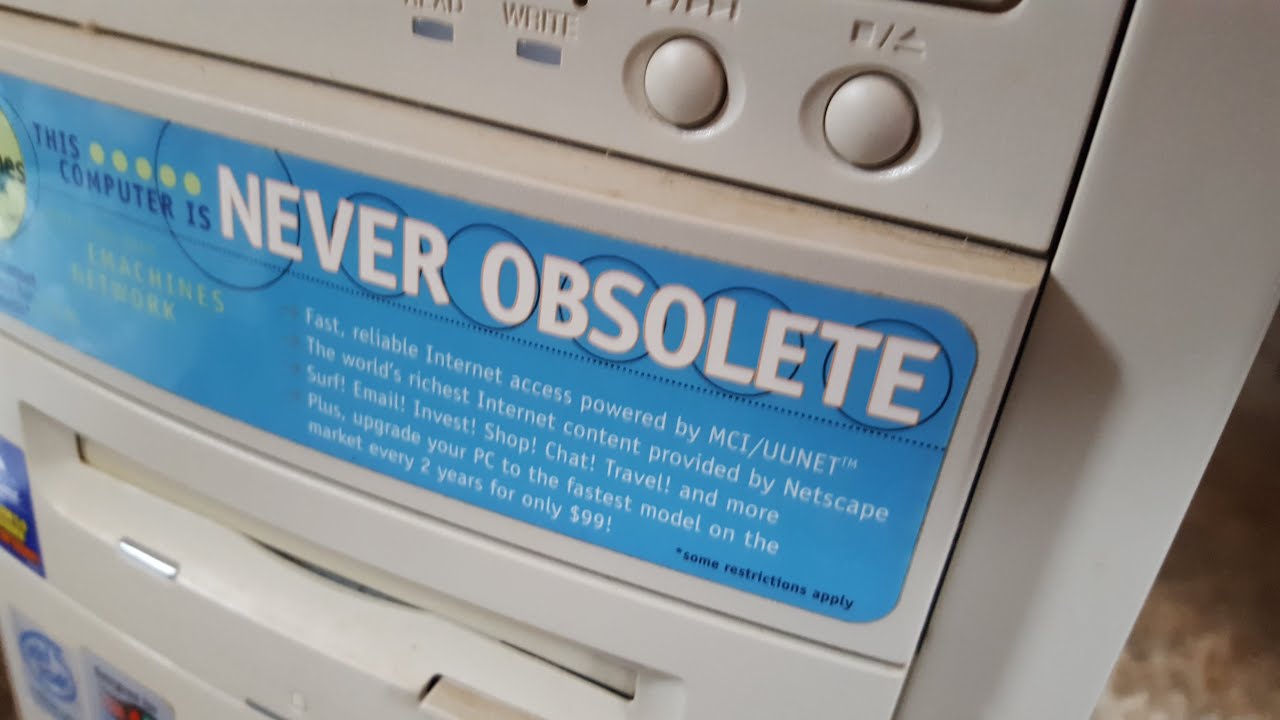 The NEVER OBSOLETE eMachines eTower 566ir!