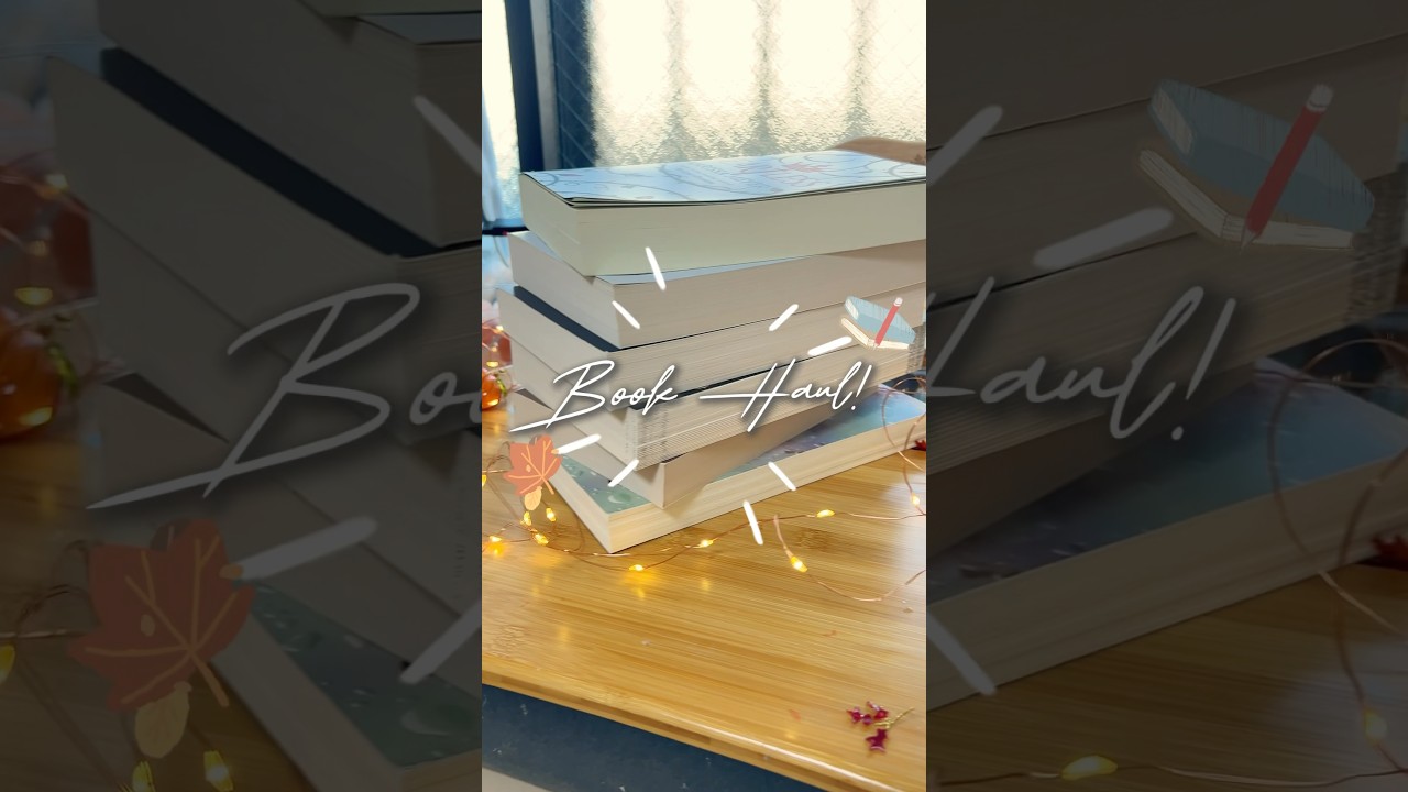 Autumn book haul!! 🍂📚
