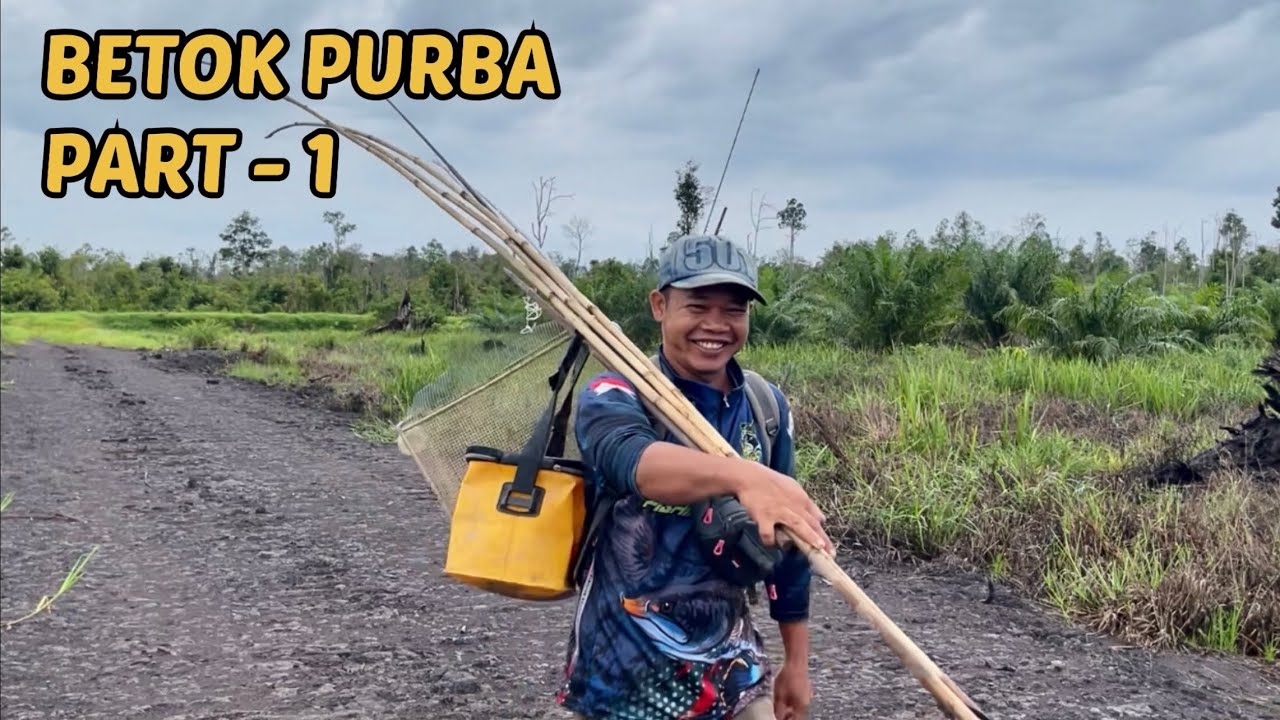 TIDAK ADA YANG TAHU DI SINI SARANG IKAN BETOK BABON | MANCING BETOK PURBA - PART 1