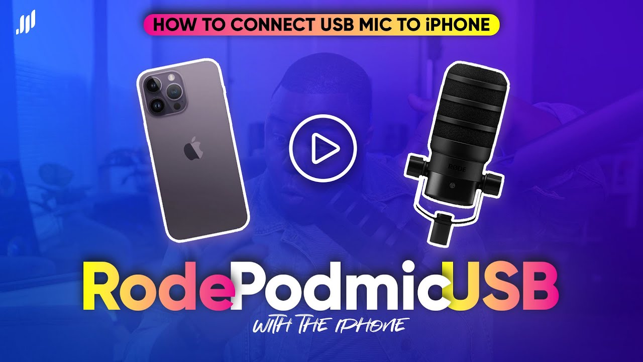 Connect Rode Podmic USB to iPhone