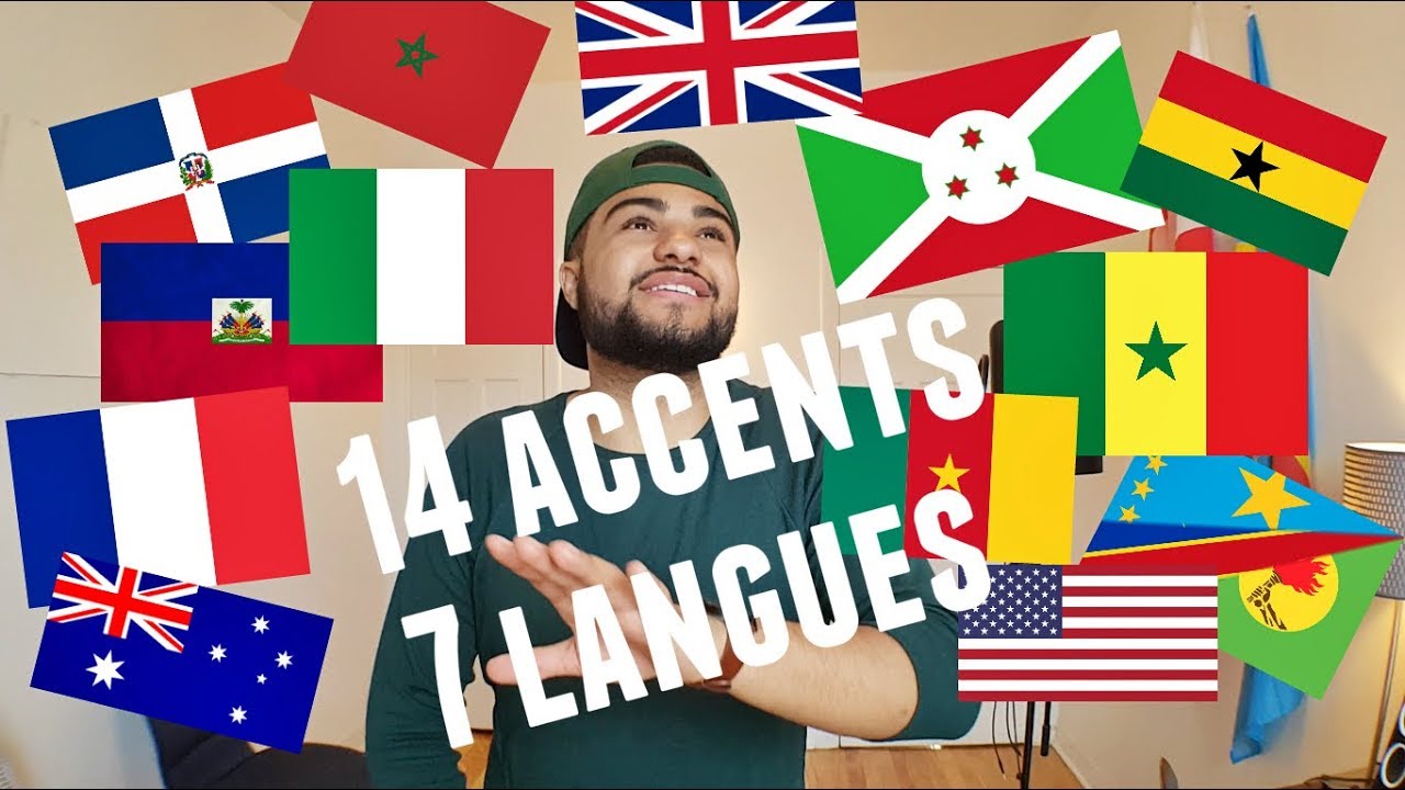 14 ACCENTS EN 7 LANGUES