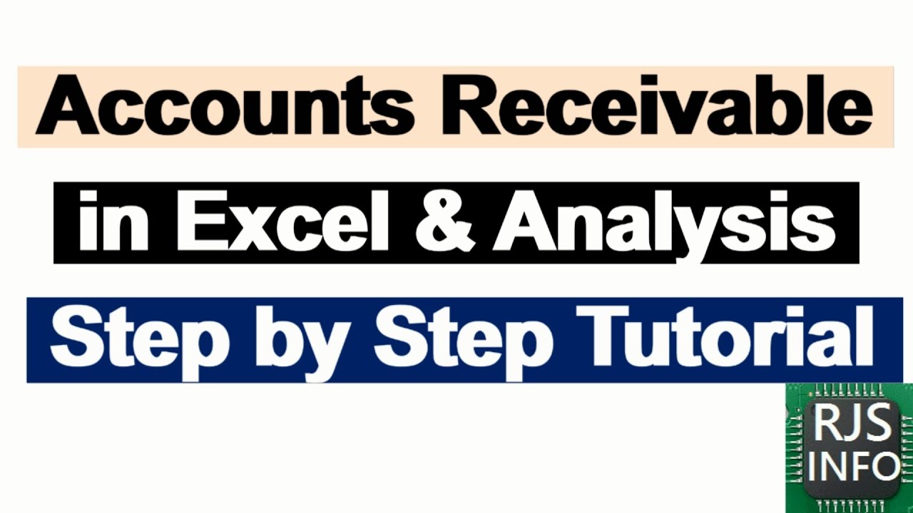 Accounts Receivable Ledger tutorial | Data analysis in Excel