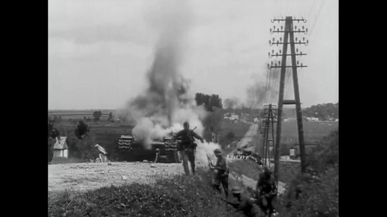 German Forces in Combat in the Soviet Union  - July 1941 - Original Combat  Footage
