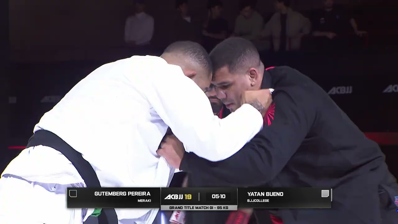 Yatan Bueno vs GUTEMBERG PEREIRA Grand Title Match GI / +95 KG
