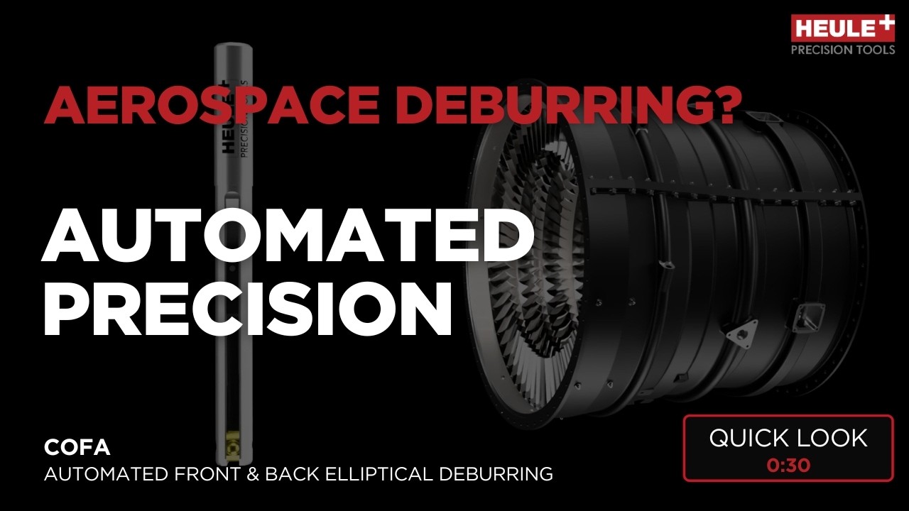 Heule COFA: Automated Precision Deburring for Aerospace