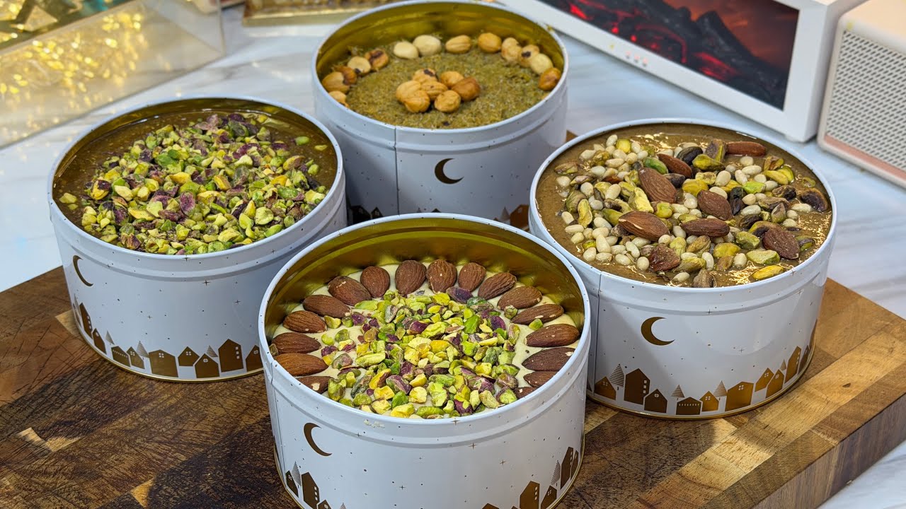 4 وصفات رمضانية للسحور و الا السهرية 🇹🇳🌙⭐️