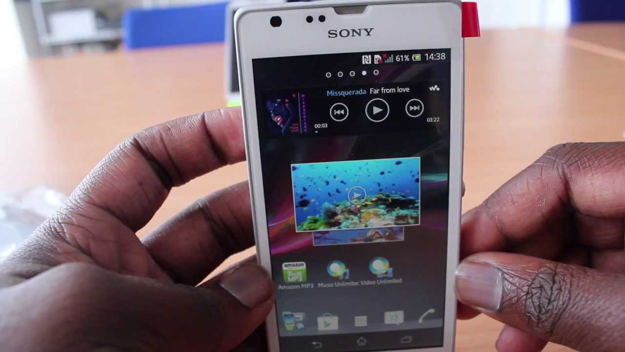 SONY XPERIA SP UNBOXING : WHITE