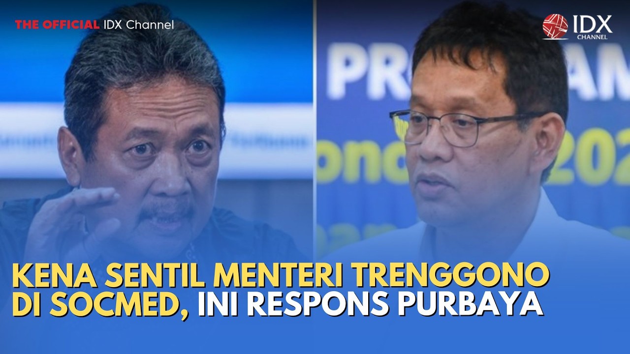 Kena Sentil Menteri Trenggono di Socmed, Ini Respons Purbaya | MILENOMICS