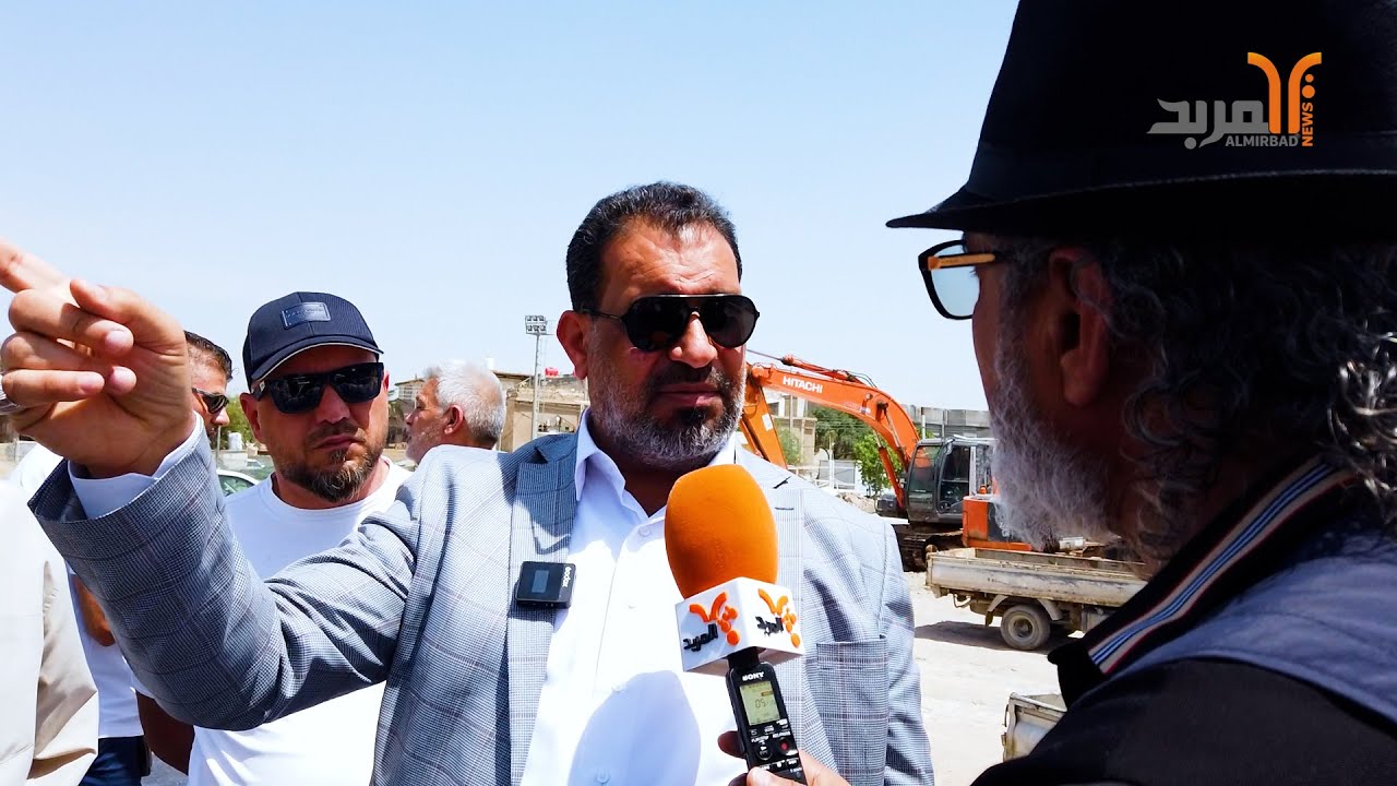 الخزعلي للمربد: الأيام المقبلة المباشرة بأعمال تبليط منطقة الجمعيات و نسبة الإنجاز (80) % #المربد